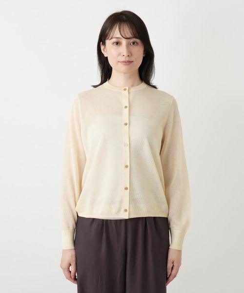 Leilian / レリアン カーディガン・ボレロ | クルーネックカーディガン【Leilian WHITE LABEL】 | 詳細13