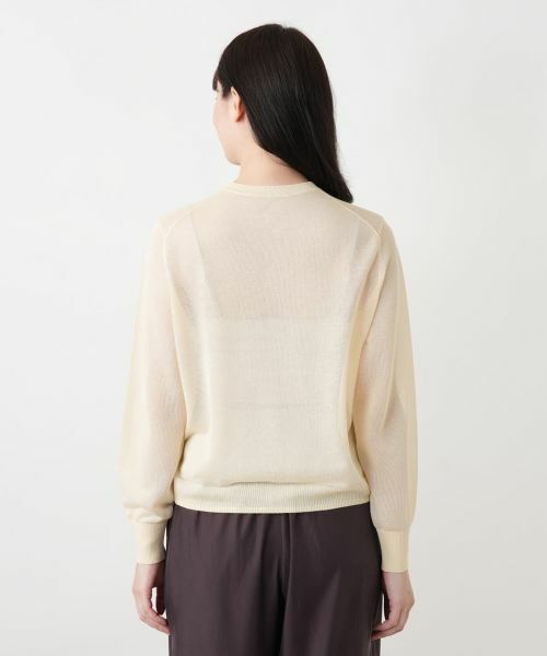 Leilian / レリアン カーディガン・ボレロ | クルーネックカーディガン【Leilian WHITE LABEL】 | 詳細15