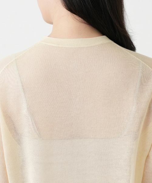 Leilian / レリアン カーディガン・ボレロ | クルーネックカーディガン【Leilian WHITE LABEL】 | 詳細17