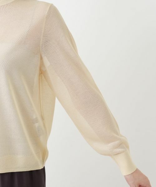 Leilian / レリアン カーディガン・ボレロ | クルーネックカーディガン【Leilian WHITE LABEL】 | 詳細18