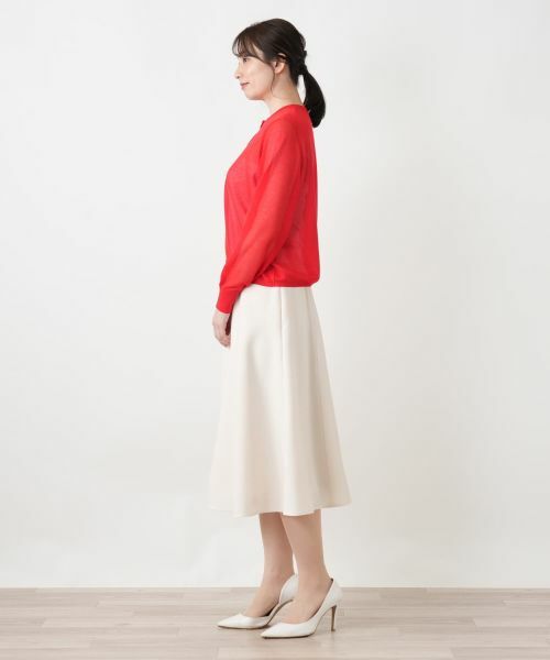 Leilian / レリアン カーディガン・ボレロ | クルーネックカーディガン【Leilian WHITE LABEL】 | 詳細5