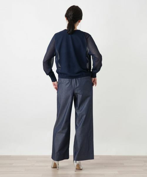 Leilian / レリアン カーディガン・ボレロ | クルーネックカーディガン【Leilian WHITE LABEL】 | 詳細9