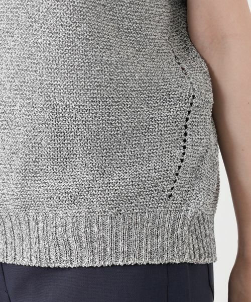 Leilian / レリアン テーラードジャケット | ラメニットベスト【Leilian WHITE LABEL】 | 詳細10