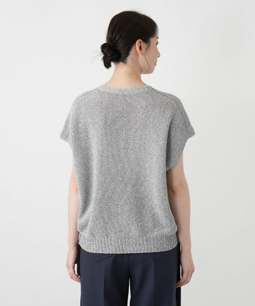 Leilian / レリアン テーラードジャケット | ラメニットベスト【Leilian WHITE LABEL】 | 詳細6