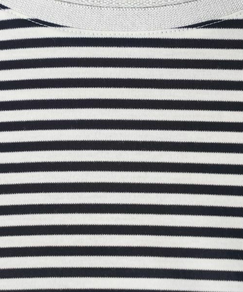 Leilian / レリアン カットソー | ナローボーダーラメカットソー【Leilian WHITE LABEL】 | 詳細11