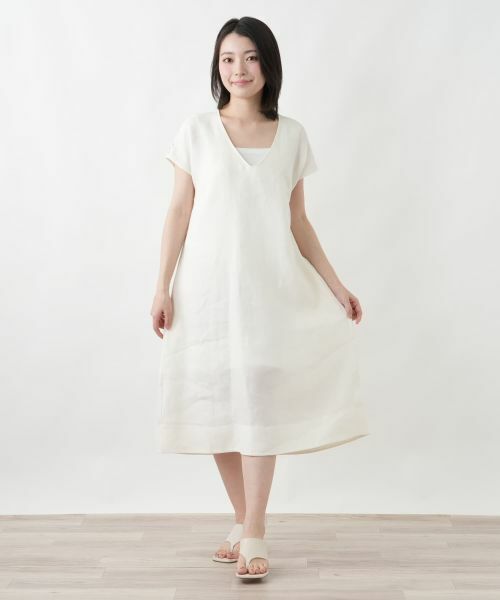 Leilian / レリアン ドレス | レース切替フレアワンピース【LE TRICOT PERUGIA】 | 詳細4