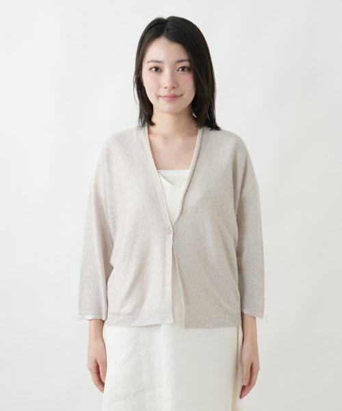 Leilian / レリアン ニット・セーター | スパンコールカーディガン【LE TRICOT PERUGIA】 | 詳細7