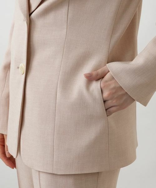 Leilian / レリアン テーラードジャケット | 洗えるブレザー【Leilian WHITE LABEL】 | 詳細15
