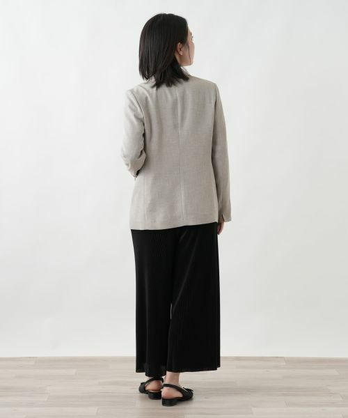 Leilian / レリアン テーラードジャケット | 洗えるブレザー【Leilian WHITE LABEL】 | 詳細3