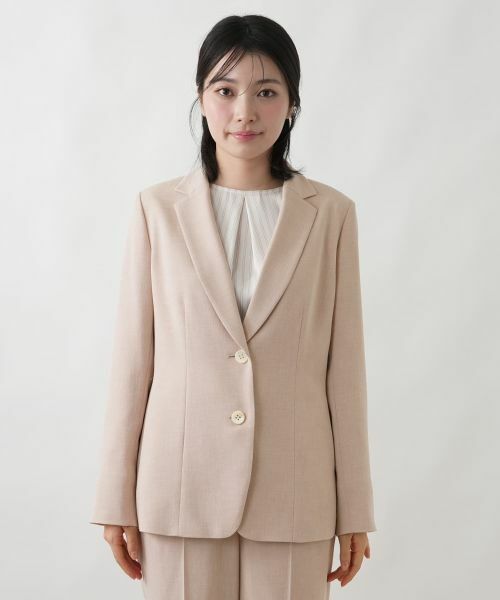 Leilian / レリアン テーラードジャケット | 洗えるブレザー【Leilian WHITE LABEL】 | 詳細7