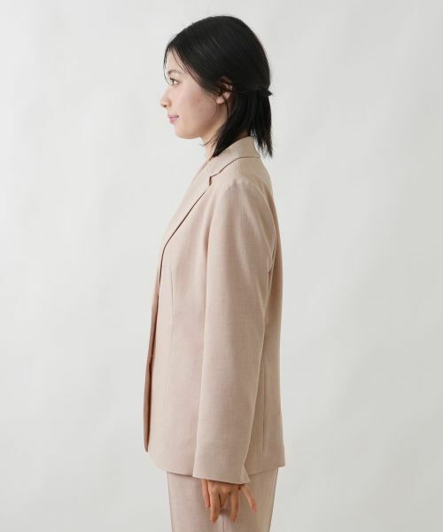 Leilian / レリアン テーラードジャケット | 洗えるブレザー【Leilian WHITE LABEL】 | 詳細8