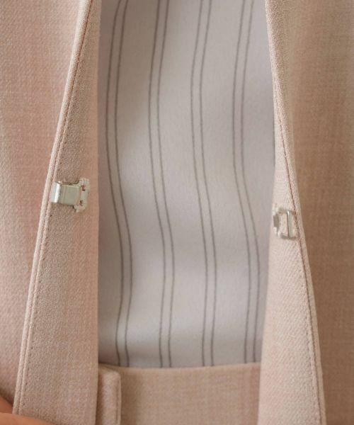 Leilian / レリアン テーラードジャケット | 洗えるセミロングベスト【Leilian WHITE LABEL】 | 詳細14