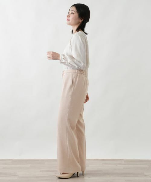 Leilian / レリアン その他パンツ | センタープレスパンツ【Leilian WHITE LABEL】 | 詳細5