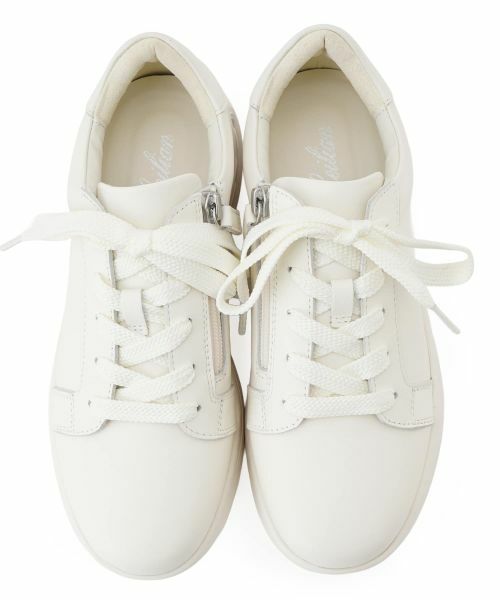 Leilian / レリアン スニーカー | サイドジップレースアップシューズ | 詳細4