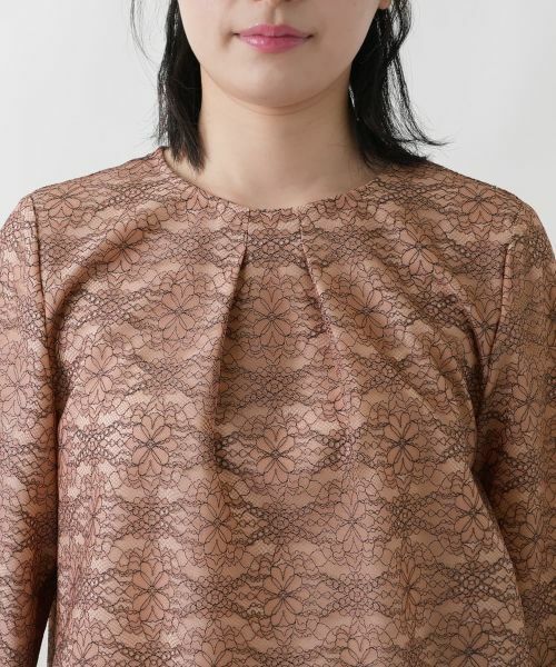 Leilian / レリアン セットアップ | 洗えるブラウススーツ【セレモニー】【Leilian WHITE LABEL】 | 詳細10