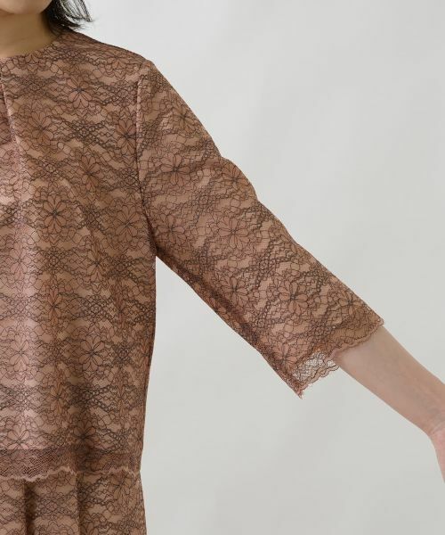 Leilian / レリアン セットアップ | 洗えるブラウススーツ【セレモニー】【Leilian WHITE LABEL】 | 詳細12