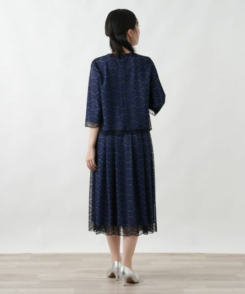 Leilian / レリアン セットアップ | 洗えるブラウススーツ【セレモニー】【Leilian WHITE LABEL】 | 詳細3