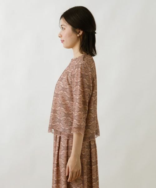 Leilian / レリアン セットアップ | 洗えるブラウススーツ【セレモニー】【Leilian WHITE LABEL】 | 詳細8