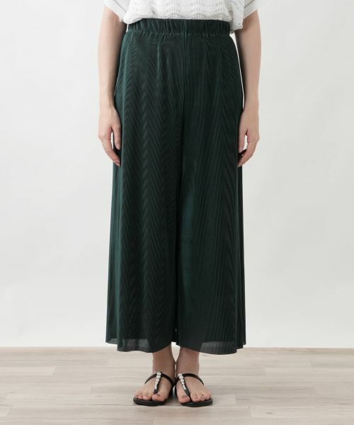 Leilian / レリアン その他パンツ | サマーコーデュロイワイドパンツ【Leilian WHITE LABEL】 | 詳細11