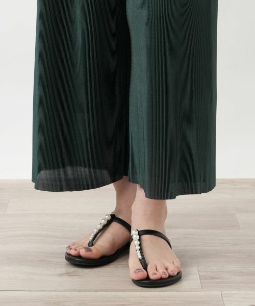 Leilian / レリアン その他パンツ | サマーコーデュロイワイドパンツ【Leilian WHITE LABEL】 | 詳細15