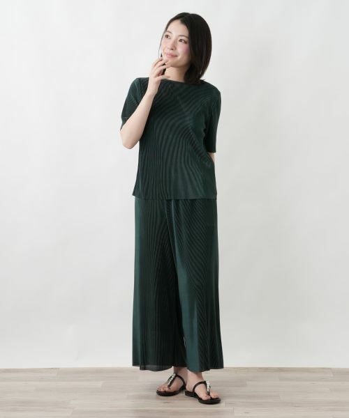 Leilian / レリアン その他パンツ | サマーコーデュロイワイドパンツ【Leilian WHITE LABEL】 | 詳細7