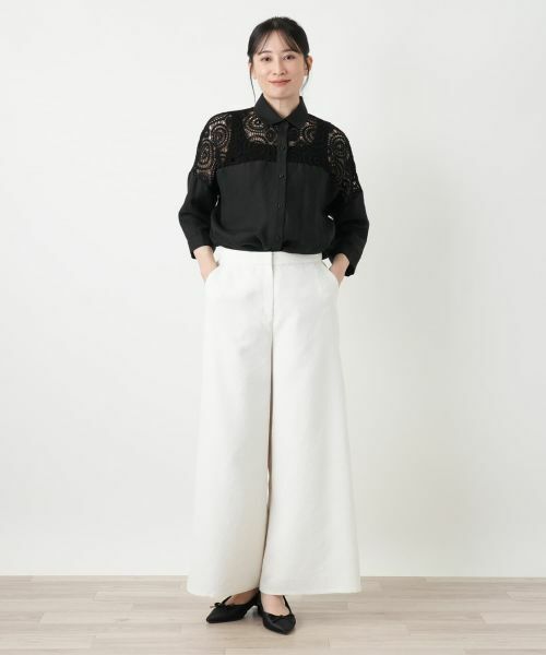 Leilian / レリアン その他パンツ | 洗えるワイドパンツ【2026_4月カタログ】 | 詳細16