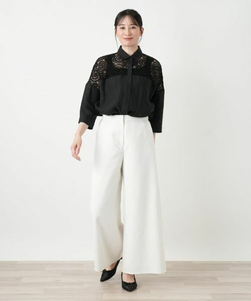 Leilian / レリアン その他パンツ | 洗えるワイドパンツ【2026_4月カタログ】 | 詳細18