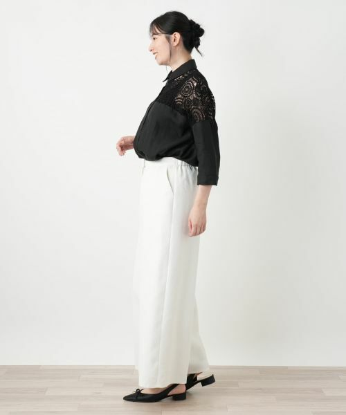 Leilian / レリアン その他パンツ | 洗えるワイドパンツ【2026_4月カタログ】 | 詳細19