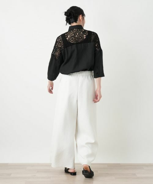 Leilian / レリアン その他パンツ | 洗えるワイドパンツ【2026_4月カタログ】 | 詳細20