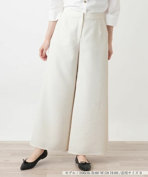 Leilian / レリアン その他パンツ | 洗えるワイドパンツ【2026_4月カタログ】 | 詳細29