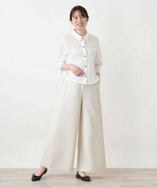 Leilian / レリアン その他パンツ | 洗えるワイドパンツ【2026_4月カタログ】 | 詳細30