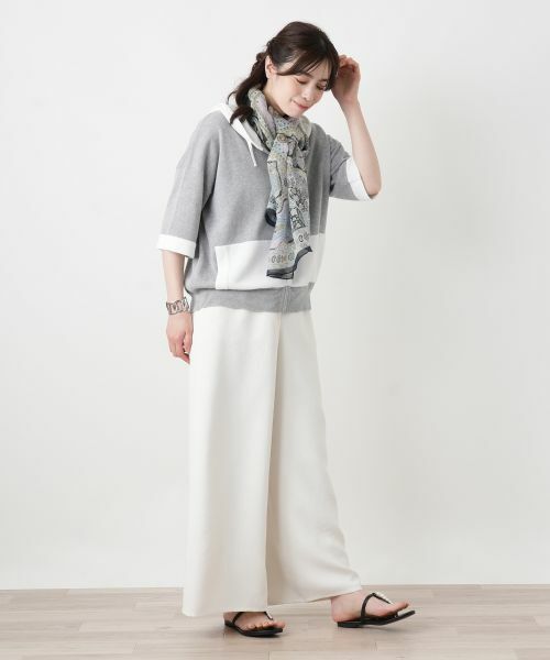 Leilian / レリアン その他パンツ | 洗えるワイドパンツ【2026_4月カタログ】 | 詳細6