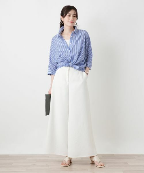 Leilian / レリアン その他パンツ | 洗えるワイドパンツ【2026_4月カタログ】 | 詳細9