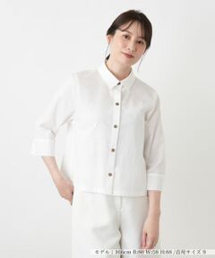 Leilian / レリアン シャツ・ブラウス | 洗えるコットンブラウス【2026_4月カタログ】