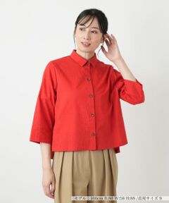 Leilian / レリアン シャツ・ブラウス | 洗えるコットンブラウス【2026_4月カタログ】