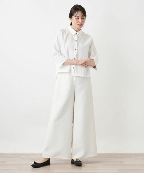 Leilian / レリアン シャツ・ブラウス | 洗えるコットンブラウス【2026_4月カタログ】 | 詳細15