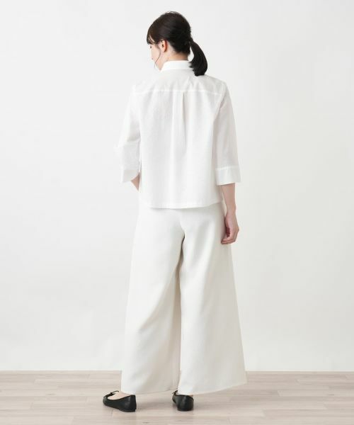 Leilian / レリアン シャツ・ブラウス | 洗えるコットンブラウス【2026_4月カタログ】 | 詳細17