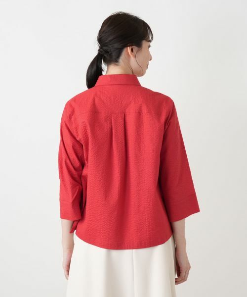 Leilian / レリアン シャツ・ブラウス | 洗えるコットンブラウス【2026_4月カタログ】 | 詳細24