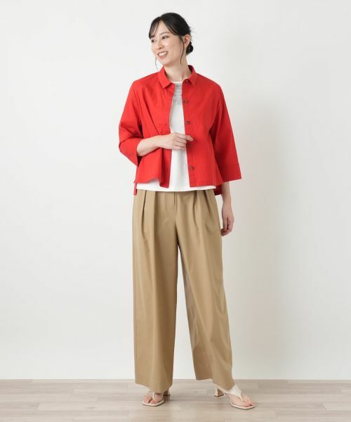 Leilian / レリアン シャツ・ブラウス | 洗えるコットンブラウス【2026_4月カタログ】 | 詳細5