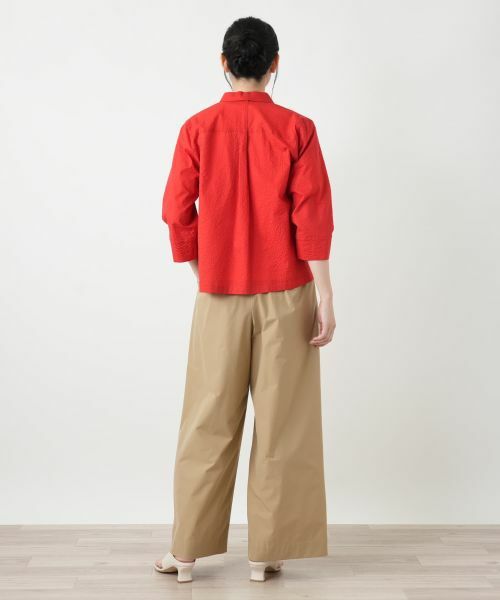 Leilian / レリアン シャツ・ブラウス | 洗えるコットンブラウス【2026_4月カタログ】 | 詳細7