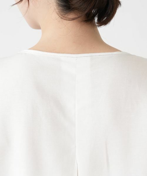 Leilian / レリアン ニット・セーター | 異素材切替ボーダーラメニット | 詳細11