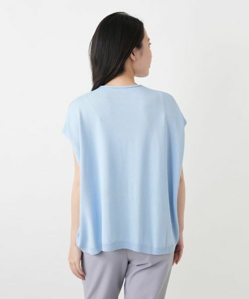 Leilian / レリアン テーラードジャケット | Vネックニットベスト | 詳細9