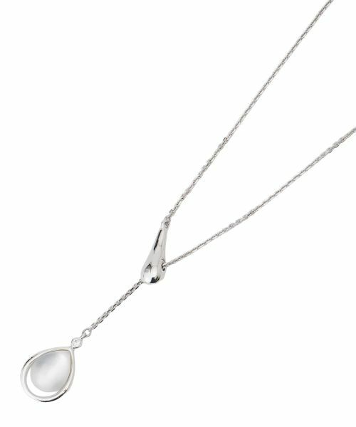 Leilian / レリアン ネックレス・ペンダント・チョーカー | ドロップラリエットネックレス【VB×L】（アイボリー）
