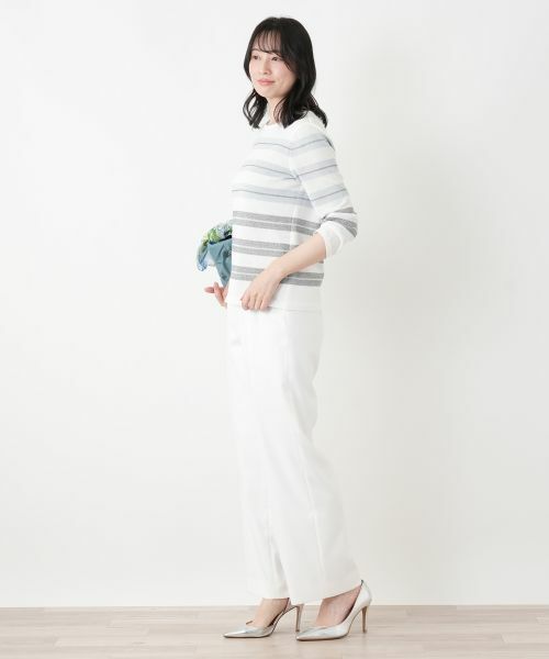 Leilian / レリアン その他パンツ | ウエストゴムパンツ【ROCHAS Premiere】 | 詳細1