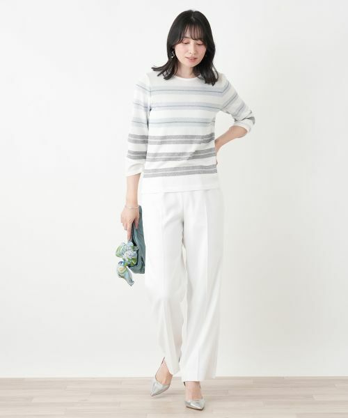 Leilian / レリアン その他パンツ | ウエストゴムパンツ【ROCHAS Premiere】 | 詳細2