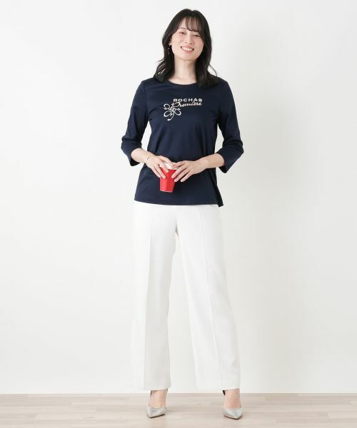 Leilian / レリアン その他パンツ | ウエストゴムパンツ【ROCHAS Premiere】 | 詳細5