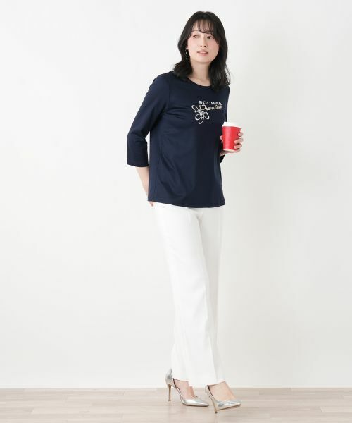 Leilian / レリアン その他パンツ | ウエストゴムパンツ【ROCHAS Premiere】 | 詳細6