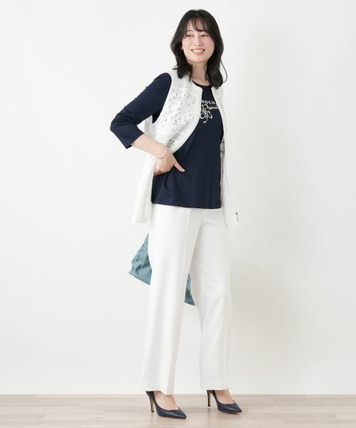 Leilian / レリアン その他パンツ | ウエストゴムパンツ【ROCHAS Premiere】 | 詳細7