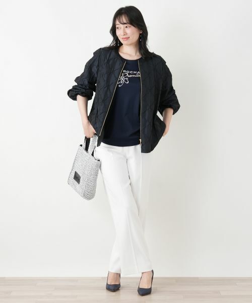 Leilian / レリアン その他パンツ | ウエストゴムパンツ【ROCHAS Premiere】 | 詳細9