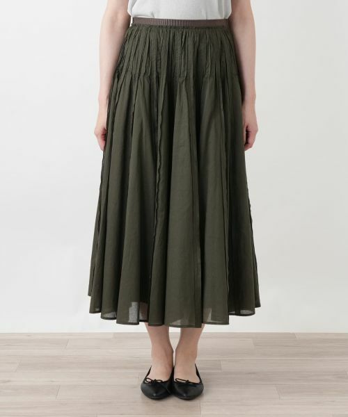 Leilian / レリアン ミニ・ひざ丈スカート | 洗えるスカート【2026_4月カタログ】 | 詳細4